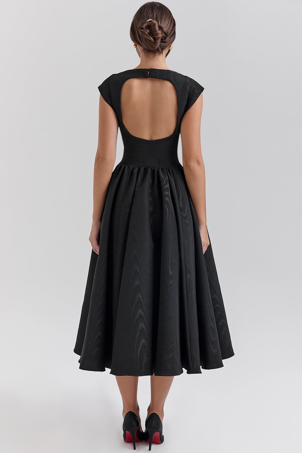 Samira Satin Midi Dress