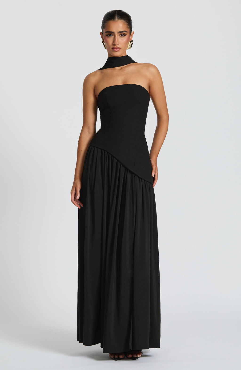 Maliyah Scarf Maxi Dress