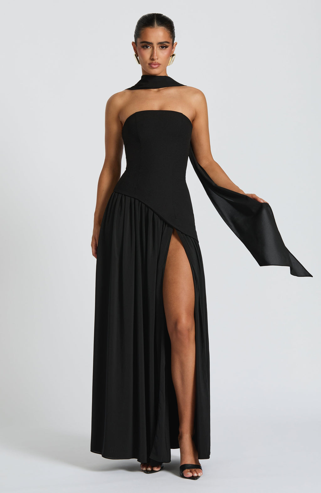 Maliyah Scarf Maxi Dress