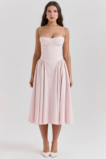 Celine Corset Midi Dress