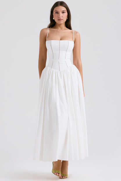 Ysabella Cotton Maxi Sundress