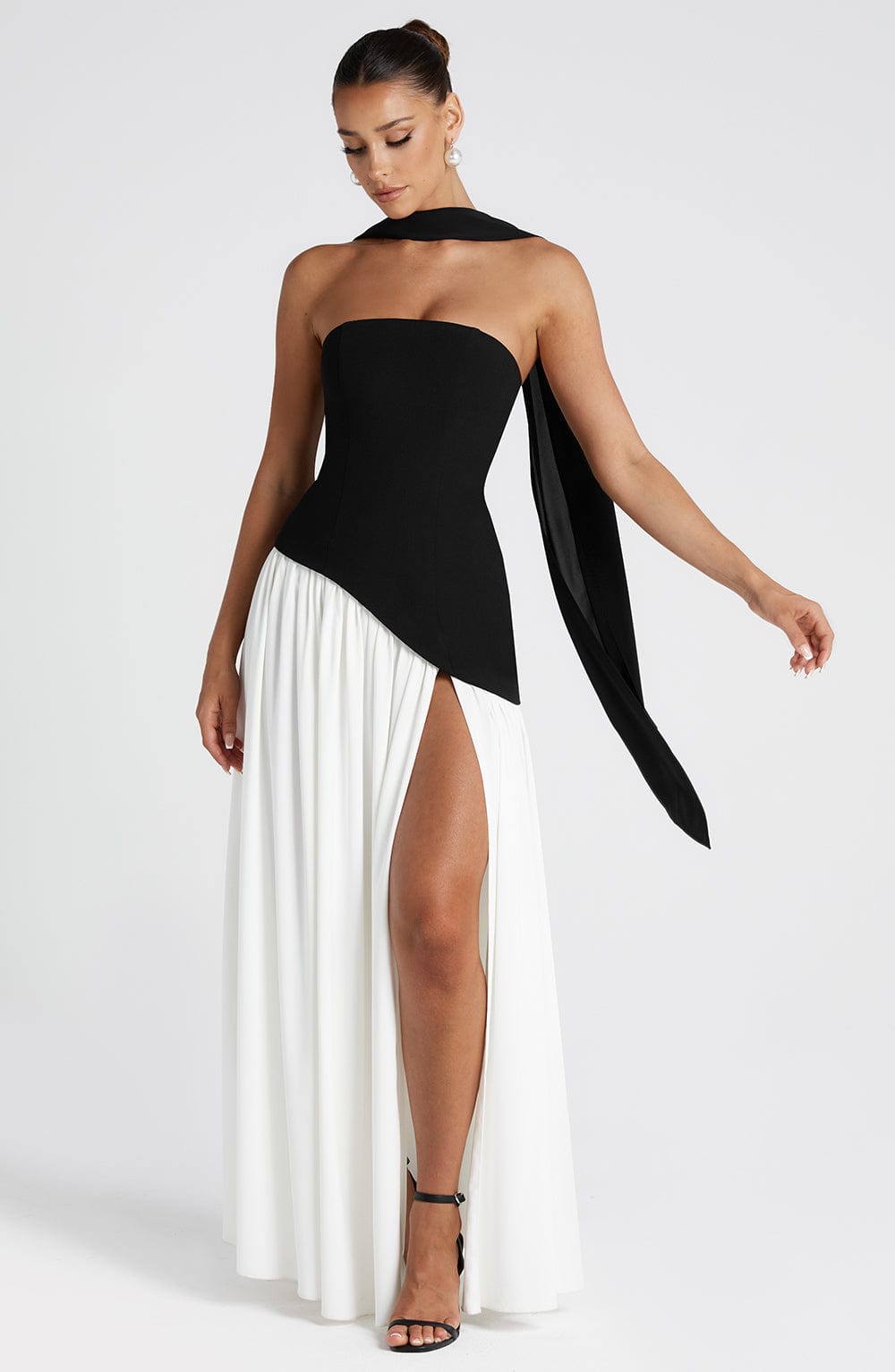 Maliyah Scarf Maxi Dress